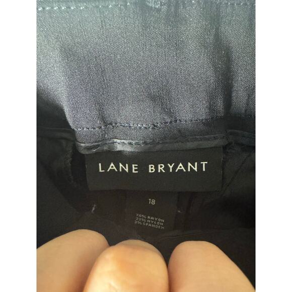 Lane Bryant Plus Size Black Dress Pants Size 18 - Picture 3 of 4